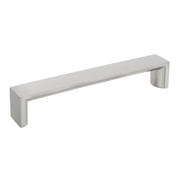 Pride Industrial 5-1/2in Cabinet Pull with 5in Center to Center Satin Nickel Finish - P81458SN