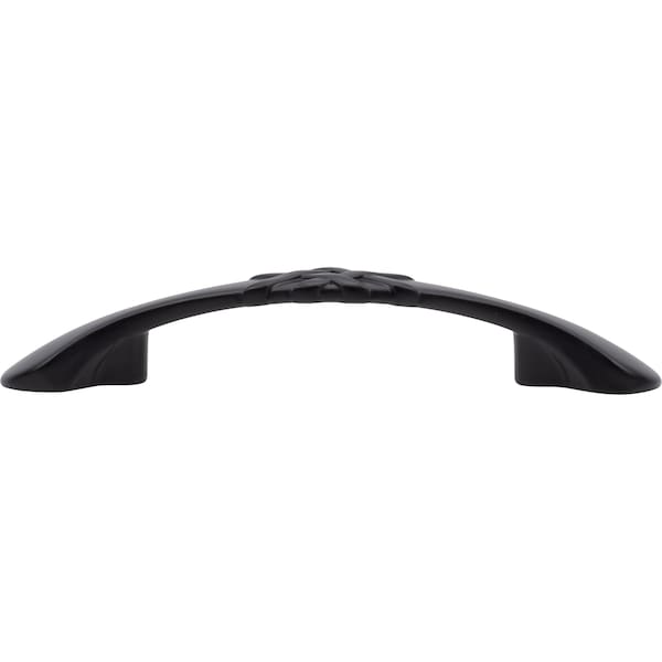 Designperfect 3'' Center-to-Center Arch Pull, Matte/Flat Black - DPA-L662BLK