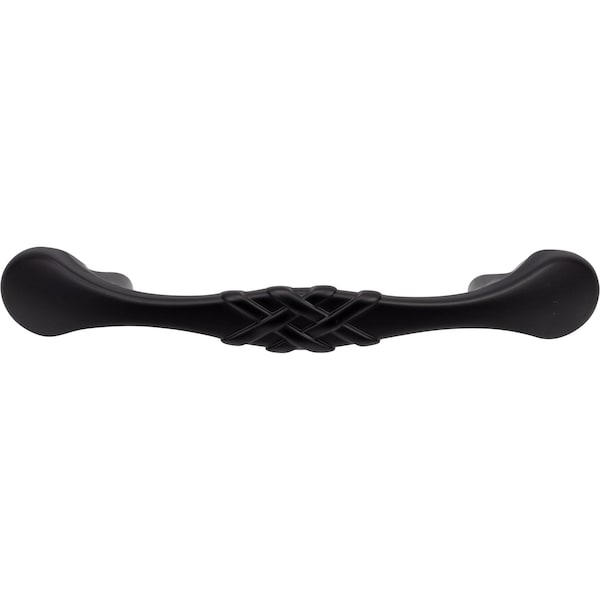 Designperfect 3'' Center-to-Center Arch Pull, Matte/Flat Black - DPA-L662BLK