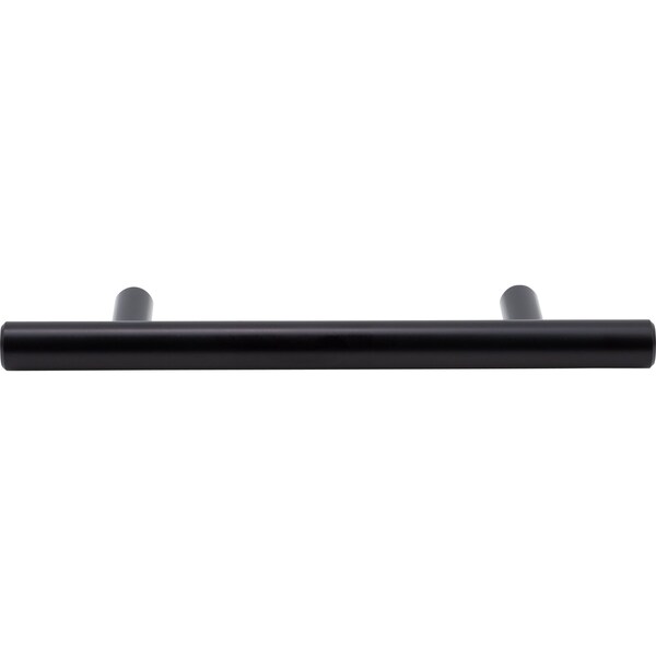 Designperfect 3-3/4'' Center-to-Center Cabinet Bar Pull, Matte/Flat Black, 25PK - DPA25T203BLK