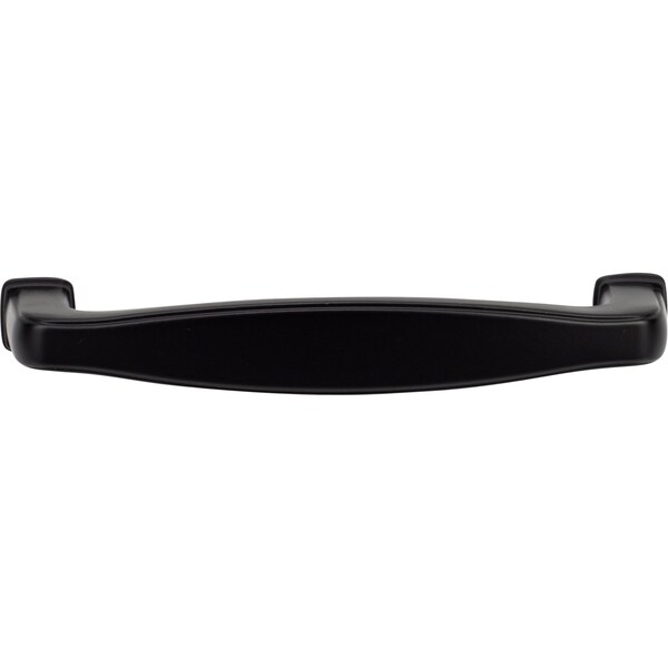 Designperfect 3-3/4'' Center-to-Center Square Cabinet Pull, Matte/Flat Black, 25PK - DPA25S873BLK