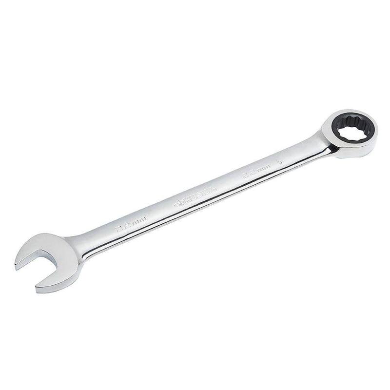 Husky 22 mm 12-Point Metric Ratcheting Combination Wrench - HRW22MM