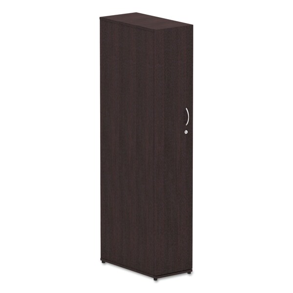 Alera Wardrobe, 11-7/8x23-5/8x65" H, Espresso - ALEVA621224ES