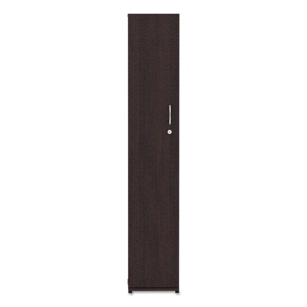 Alera Wardrobe, 11-7/8x23-5/8x65" H, Espresso - ALEVA621224ES