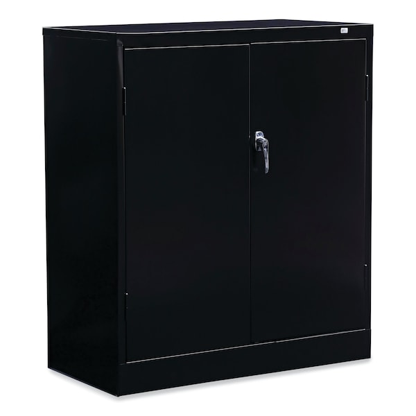 Alera Economy Assembled Storage Cabinet, 36w x 18d x 42h, Black - CME4218BK
