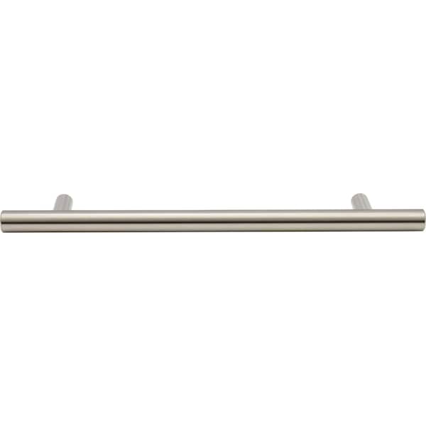 Designperfect 6-5/16'' Center-to-Center Bar Pull, Brushed Satin Nickel, 25PK - DPA25T205SNB