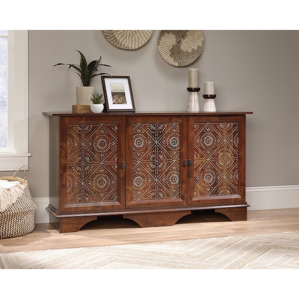 Sauder Viabella Storage Cabinet Cuc , Adjustable shelf behind each door for flexible storage options - 424150