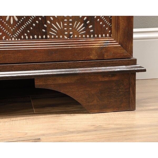Sauder Viabella Storage Cabinet Cuc , Adjustable shelf behind each door for flexible storage options - 424150