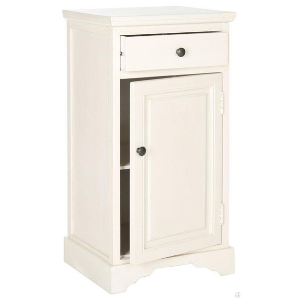 Safavieh Jett Cabinet- White - 31.5 X 13.75 X 16 In. - AMH5722C