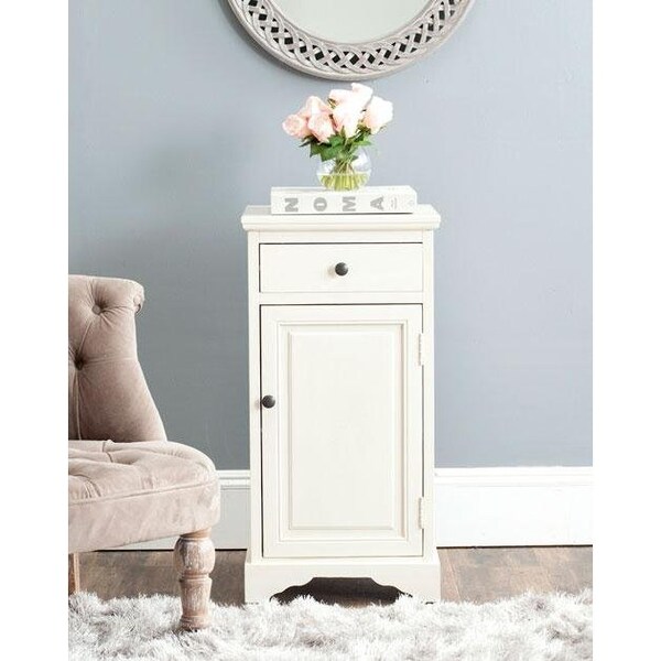 Safavieh Jett Cabinet- White - 31.5 X 13.75 X 16 In. - AMH5722C