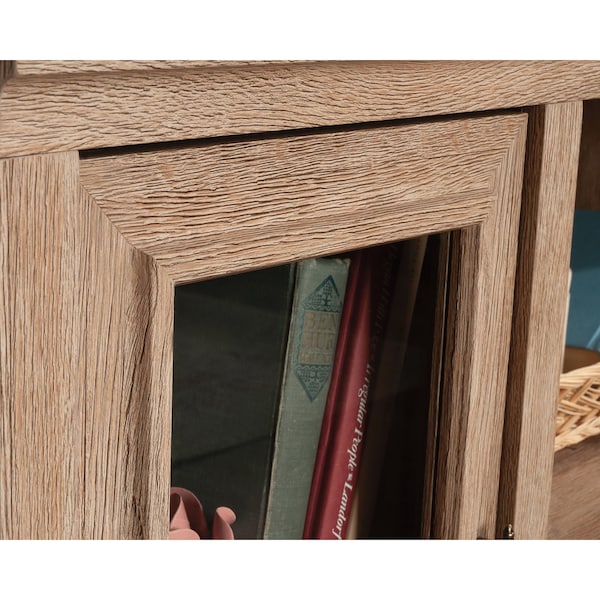 Sauder Rollingwood Country Storage Cred , Durable, 1 in. thick top for printer, binders, and more - 431437