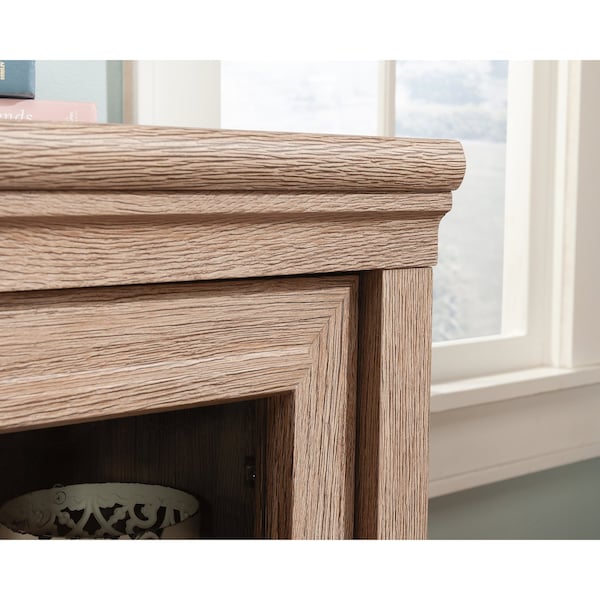 Sauder Rollingwood Country Storage Cred , Durable, 1 in. thick top for printer, binders, and more - 431437