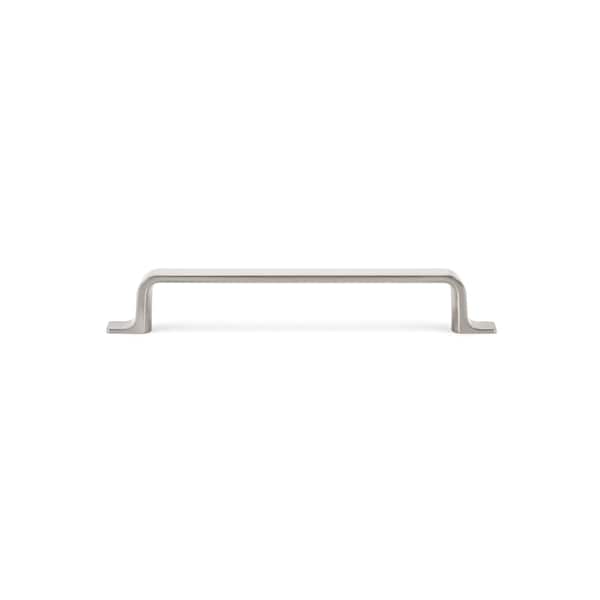 Richelieu 6 5/16 in (160 mm) Center-to-Center Brushed Nickel Contemporary Cabinet Pull - BP52003160195