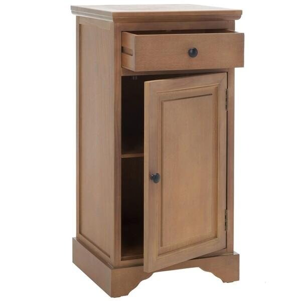 Safavieh Jett Cabinet- Washed Natural Pine - 31.5 x 13.75 x 16 in. - AMH5722B