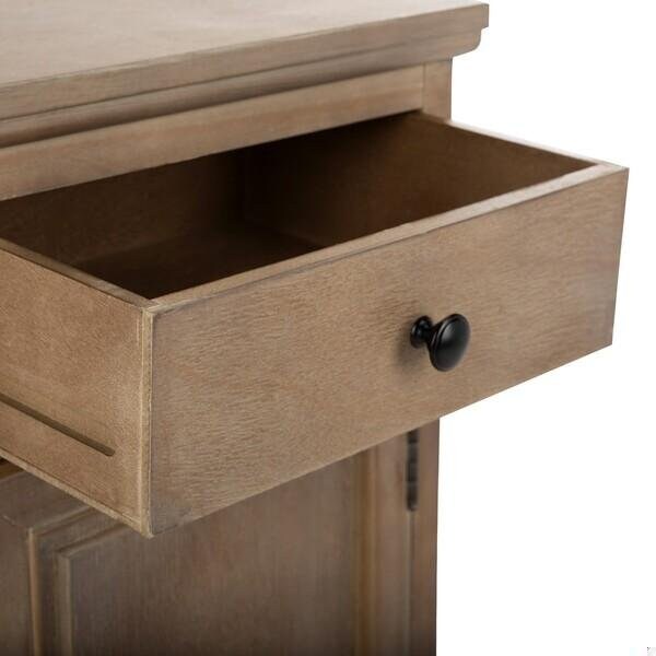 Safavieh Jett Cabinet- Washed Natural Pine - 31.5 x 13.75 x 16 in. - AMH5722B