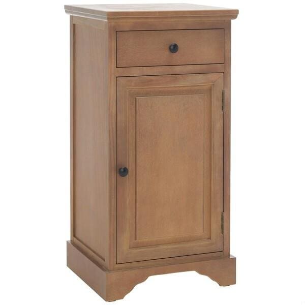 Safavieh Jett Cabinet- Washed Natural Pine - 31.5 x 13.75 x 16 in. - AMH5722B