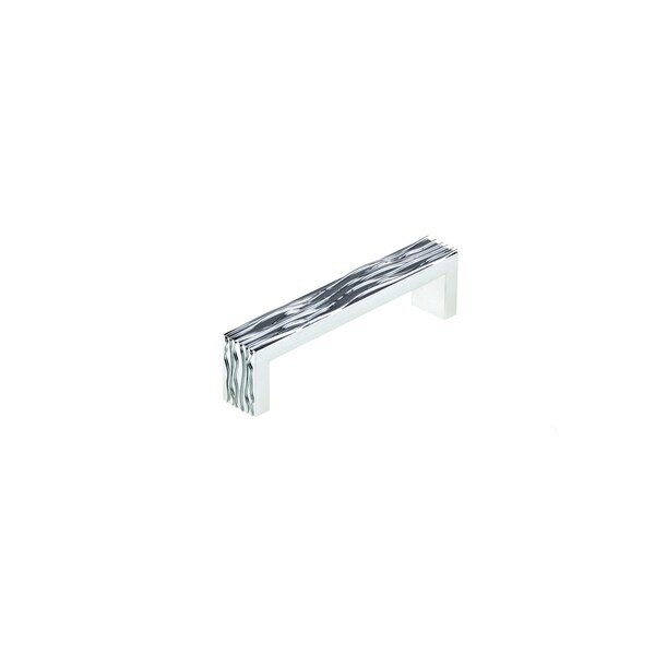 Richelieu 5 1/16 in (128 mm) Center-to-Center Chrome Contemporary Cabinet Pull - BP8717128140