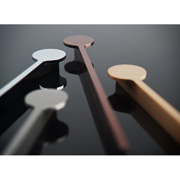 Richelieu 10 1/8 in (256 mm) Center-to-Center Chrome Contemporary Cabinet Pull - 7979256140