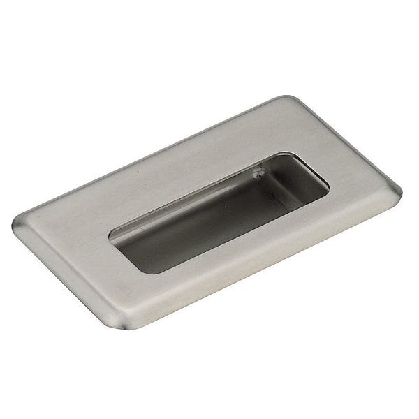 Lamp Recessed Pull Handle, Weld-On, Satin, Satin, Weld-On - HH-FC-1/S