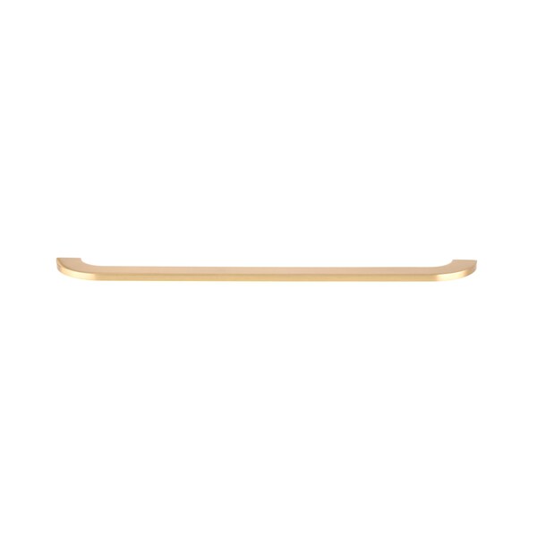 Richelieu 12 5/8 in (320 mm) Center-to-Center Brushed Gold Contemporary Cabinet Pull - 7381320165