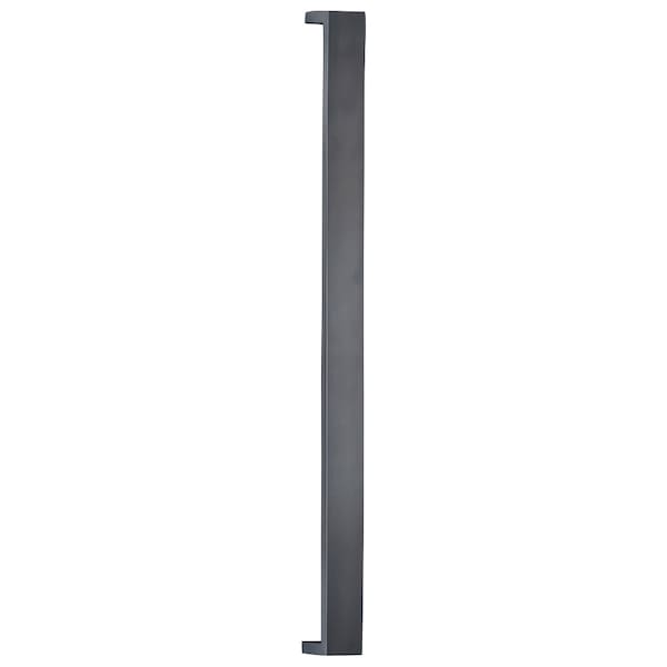 Omnia Flat Modern Cabinet Pull Satin Brass 12" Center to Center - 9024/305.4