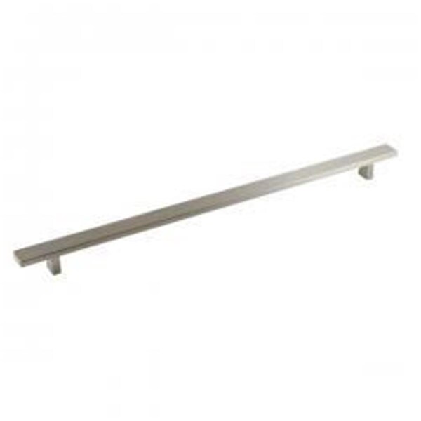 Contempo Living 20 in. Rectangular Aluminum Anodizing Stainless Steel Brushed Nickel Cabinet Handle - WCLW-20