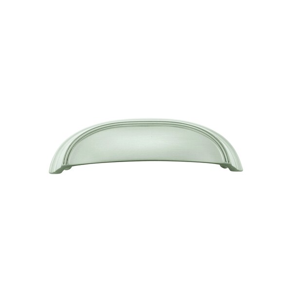 Hickory Hardware Cup Pull 3 Inch & 3-3/4 Inch (96mm) Center to Center - P2144-SN