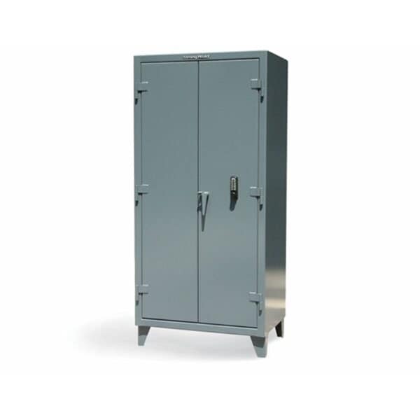 Strong Hold 12 Storage Cabinet, 36" W, 78" H, Shelving - 36-244-KP