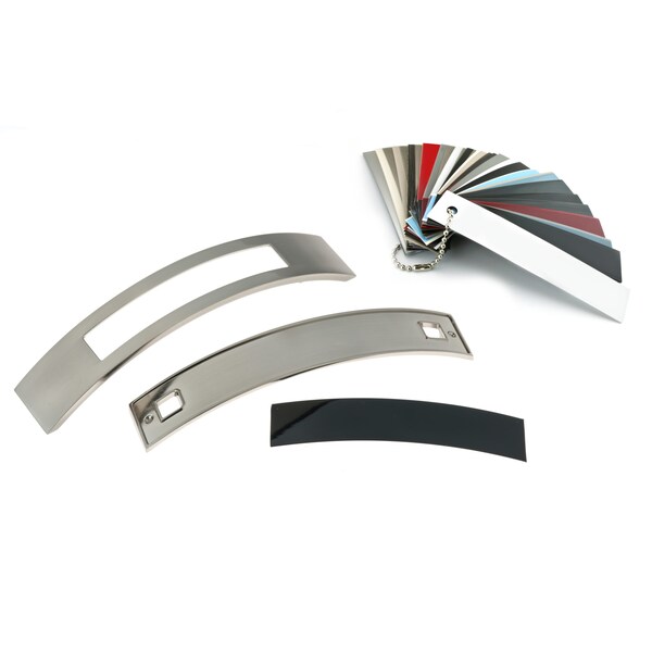 Richelieu 7-9/16 in. (192 mm) Center-to-Center Brushed Nickel Contemporary Drawer Pull - BP8877192195