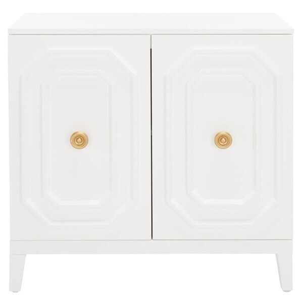 Safavieh Riya 2 Door Cabinet, White - CHS5003A