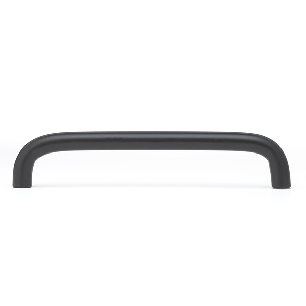 Richelieu 5-1/16 in. (128 mm) Center-to-Center Matte Black Functional Drawer Pull - BP33285900