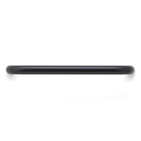Richelieu 5-1/16 in. (128 mm) Center-to-Center Matte Black Functional Drawer Pull - BP33285900