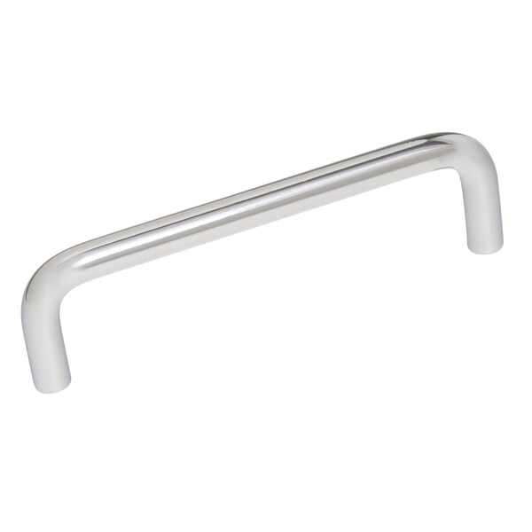 Amerock Wire Pulls 3-3/4 inch 96mm Center-to-Center Polished Chrome Cabinet Pull - BP76313CS26