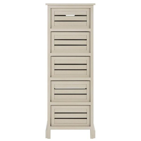 Safavieh Sarina 5 Drawer Cabinet - Grey - AMH5714C