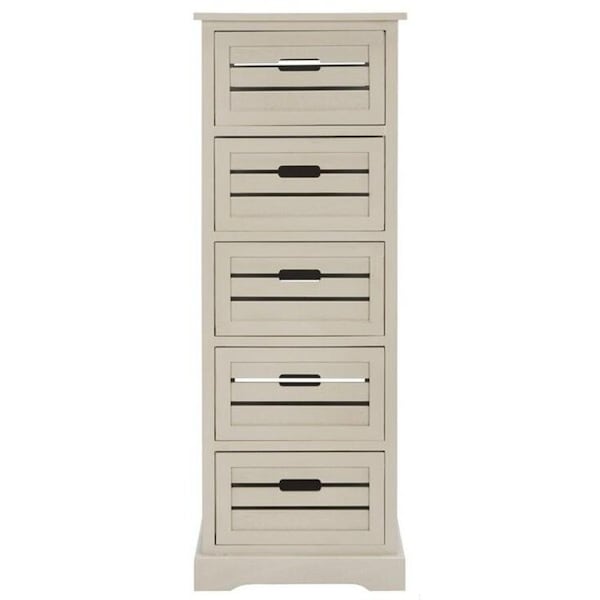 Safavieh Sarina 5 Drawer Cabinet - Grey - AMH5714C