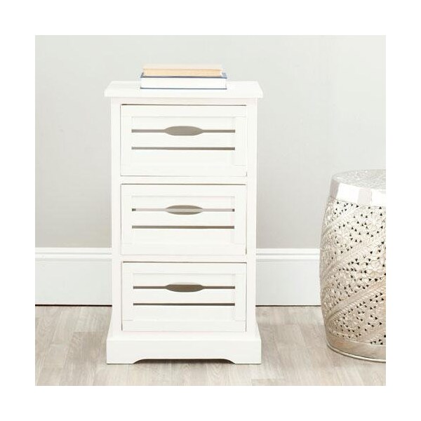 Safavieh Samara Cabinet - Distressed Cream - AMH5713A