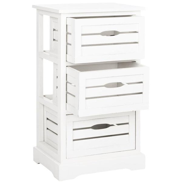 Safavieh Samara Cabinet - Distressed Cream - AMH5713A