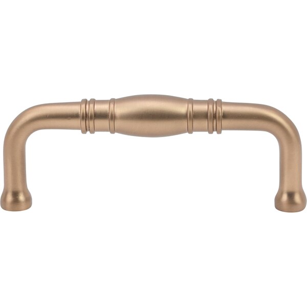 Designperfect 3'' Center-to-Center Handle Pull, Champagne Bronze/Gold, 25PK - DPA25R572CBZ