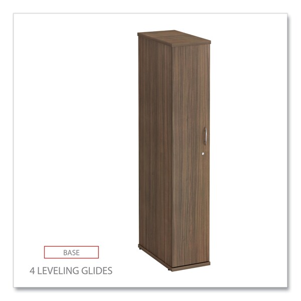 Alera Alera Valencia Series Wardrobe, 11 7/8w x 23 5/8d x 65h, Modern Walnut - VA621224WA
