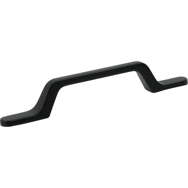 Designperfect 3-3/4'' Center-to-Center Handle Pull, Matte/Flat Black, 25PK - DPA25R983BLK