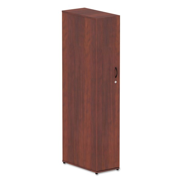Alera Wardrobe, 11-7/8x23-5/8x65" H, Mdium Chrry - ALEVA621224MC