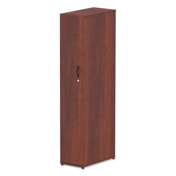 Alera Wardrobe, 11-7/8x23-5/8x65" H, Mdium Chrry - ALEVA621224MC