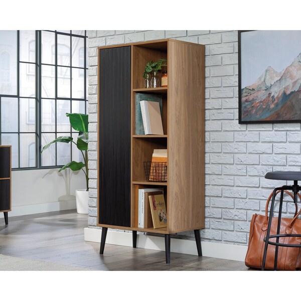 Sauder Ambleside Storage Cabinet Sw , Four adjustable shelves and two fixed shelves - 431619