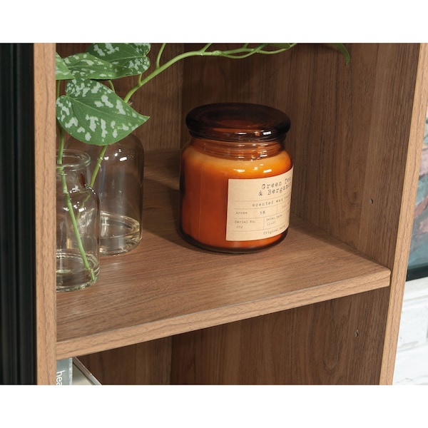 Sauder Ambleside Storage Cabinet Sw , Four adjustable shelves and two fixed shelves - 431619