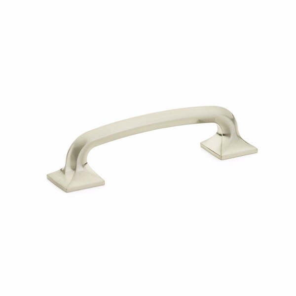 Schaub 4in Center to Center Northport Cabinet Pull Brushed Nickel Finish - 206-BN