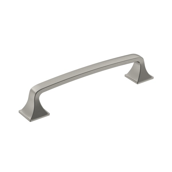 Amerock Ville 5-1/16 in 128 mm Center-to-Center Satin Nickel Cabinet Pull - BP36776G10