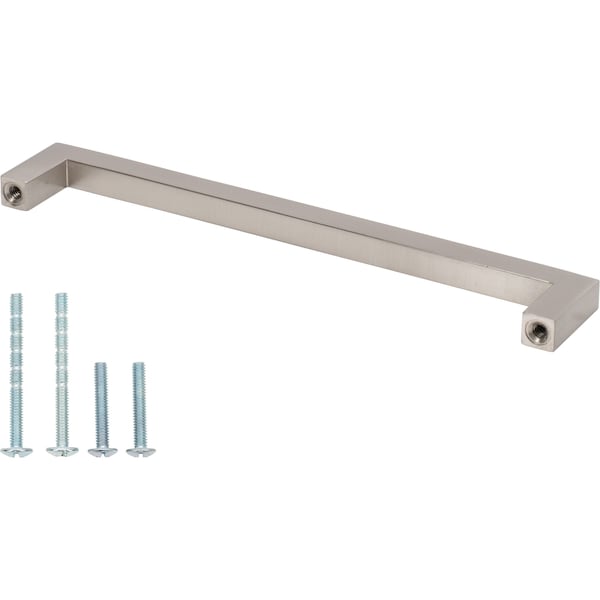 Designperfect 6-5/16'' Center-to-Center Handle Pull, Brushed Satin Nickel, 25PK - DPA25S355SNB