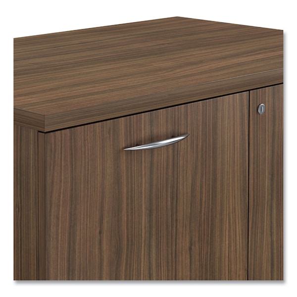 Alera Alera Valencia Storage Cabinet, 34w x 22 7/8d x 29 5/8h, Modern Walnut - VA613622WA