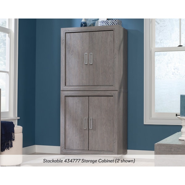 Sauder Hayes Garden Base Cabinet Ao , Hidden storage behind doors - 434777