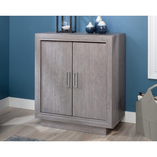 Sauder Hayes Garden Base Cabinet Ao , Hidden storage behind doors - 434777